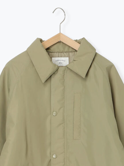 襟付中綿ブルゾン（ブラック/ライトベージュ/カーキ）｜Samansa Mos2 blue（サマンサモスモス ブルー）通販