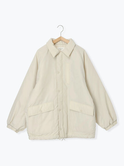 襟付中綿ブルゾン（ブラック/ライトベージュ/カーキ）｜Samansa Mos2 blue（サマンサモスモス ブルー）通販