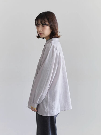 切替タックブラウス（オフホワイト/ブラック/Ｓグレー）｜Samansa Mos2 blue（サマンサモスモス ブルー）通販