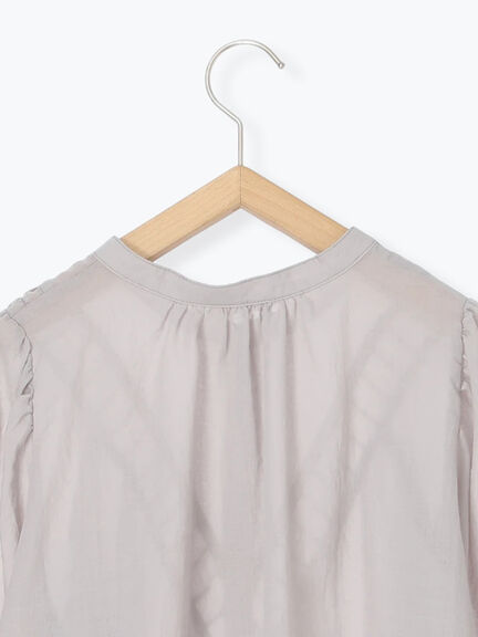 切替タックブラウス（オフホワイト/ブラック/Ｓグレー）｜Samansa Mos2 blue（サマンサモスモス ブルー）通販