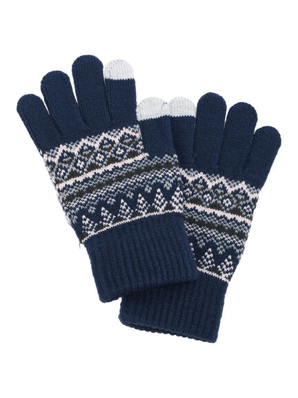 【スマホ対応】裏起毛JQDグローブ（グレー/ブラック/ネイビー）｜Samansa Mos2 blue（サマンサモスモス ブルー）通販