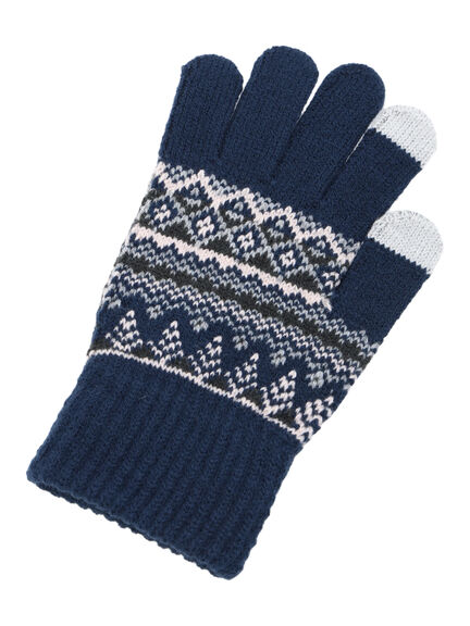 【スマホ対応】裏起毛JQDグローブ（グレー/ブラック/ネイビー）｜Samansa Mos2 blue（サマンサモスモス ブルー）通販