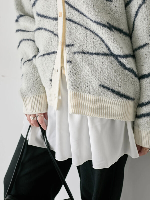 ペプラムプルオーバー（ホワイト）｜Samansa Mos2 blue（サマンサモスモス ブルー）通販