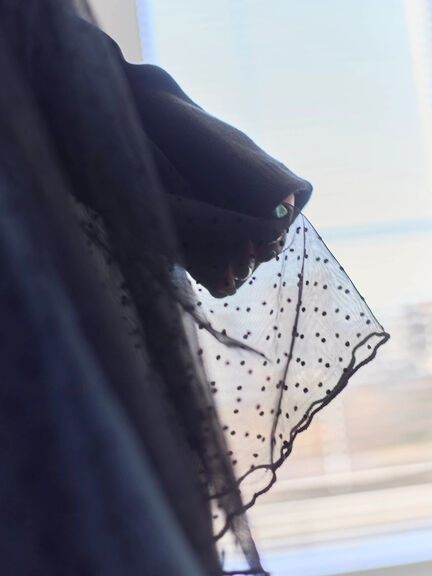 ペプラムプルオーバー（オフホワイト/ホワイト/ブラック）｜Samansa Mos2 blue（サマンサモスモス ブルー）通販