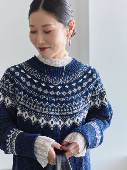 襟袖フリルカットソー（オフホワイト/ブラック/キナリ）｜Samansa Mos2 blue（サマンサモスモス ブルー）通販