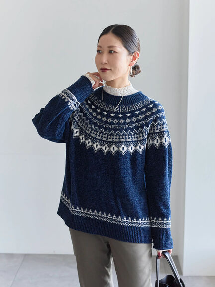 襟袖フリルカットソー（オフホワイト/ブラック/キナリ）｜Samansa Mos2 blue（サマンサモスモス ブルー）通販