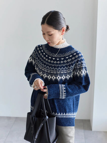 襟袖フリルカットソー（オフホワイト/ブラック/キナリ）｜Samansa Mos2 blue（サマンサモスモス ブルー）通販