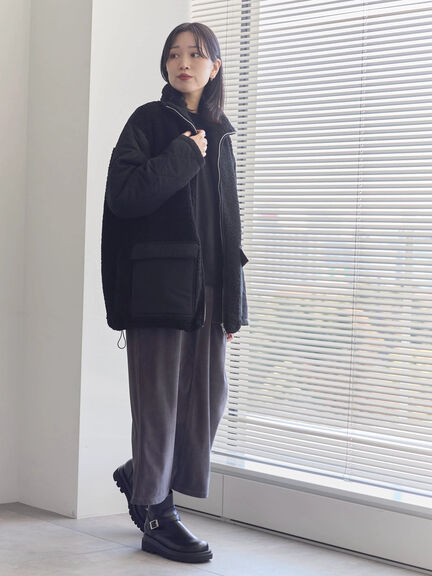 コーデュロイスカート（チャコールグレー/ブラウン/キナリ）｜Samansa Mos2 blue（サマンサモスモス ブルー）通販