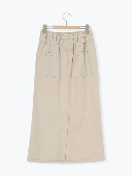 コーデュロイスカート（チャコールグレー/ブラウン/キナリ）｜Samansa Mos2 blue（サマンサモスモス ブルー）通販