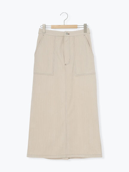 コーデュロイスカート（チャコールグレー/ブラウン/キナリ）｜Samansa Mos2 blue（サマンサモスモス ブルー）通販