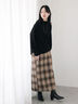 チェック柄スカート（ブラック/ベージュ/グリーン）｜Samansa Mos2 blue（サマンサモスモス ブルー）通販