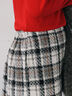 チェック柄スカート（ブラック/ベージュ/グリーン）｜Samansa Mos2 blue（サマンサモスモス ブルー）通販