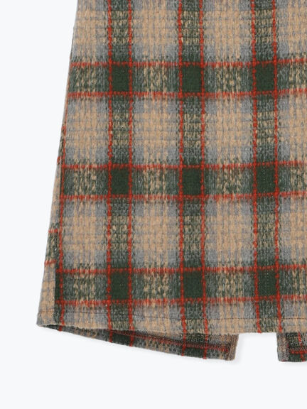 チェック柄スカート（ブラック/ベージュ/グリーン）｜Samansa Mos2 blue（サマンサモスモス ブルー）通販