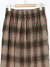 チェック柄スカート（ブラック/ベージュ/グリーン）｜Samansa Mos2 blue（サマンサモスモス ブルー）通販