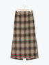チェック柄スカート（ブラック/ベージュ/グリーン）｜Samansa Mos2 blue（サマンサモスモス ブルー）通販