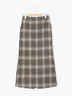 チェック柄スカート（ブラック/ベージュ/グリーン）｜Samansa Mos2 blue（サマンサモスモス ブルー）通販