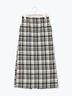 チェック柄スカート（ブラック/ベージュ/グリーン）｜Samansa Mos2 blue（サマンサモスモス ブルー）通販
