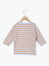 【吸水速乾】ペリカン刺繍ボーダー7分袖Tシャツ（グリーン/サックスブルー）｜Samansa Mos2 Lagom（KIDS）（サマンサモスモス ラーゴム）通販