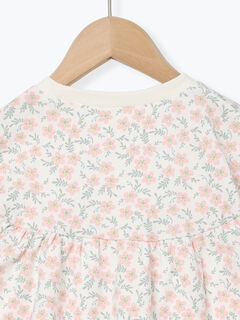 オンラインショップ SOOR PLOOM トップス 2Y 花柄パフスリーブTシャツ トップス