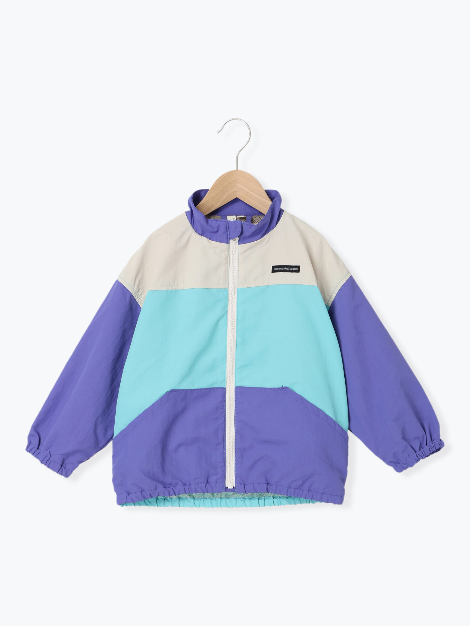 スリムウィンドブレーカー［ライトパープル］ 新品 KAPELMUUR 超軽量