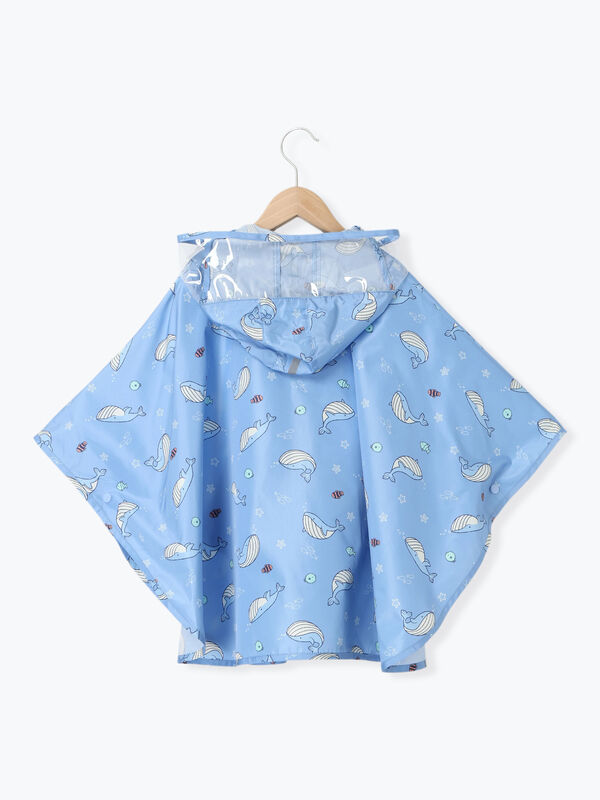 レインポンチョ（ブルー/ラベンダー/雑貨/その他雑貨）| Samansa Mos2