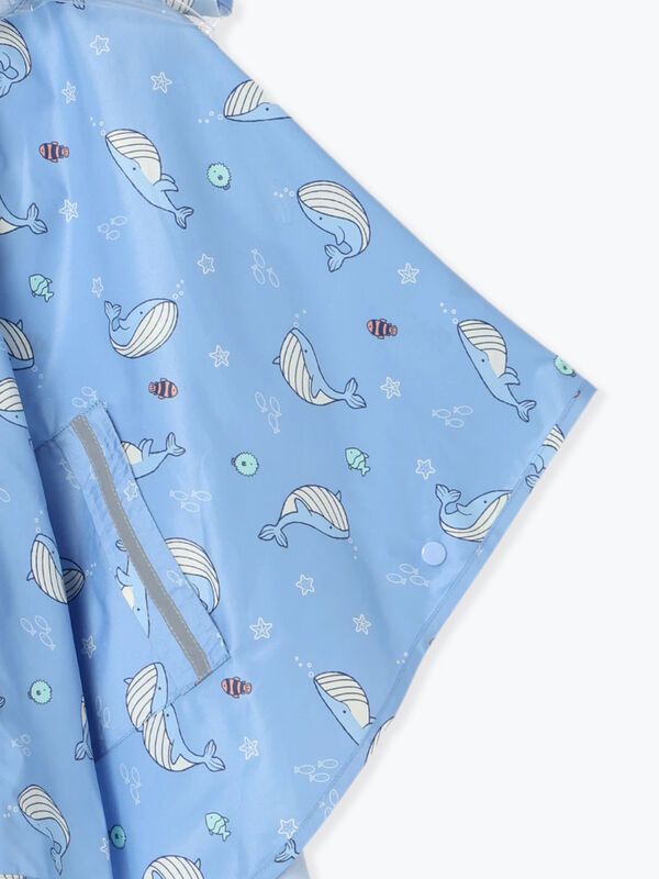 レインポンチョ（ブルー/ラベンダー/雑貨/その他雑貨）| Samansa Mos2