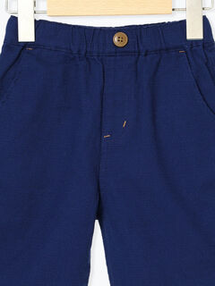 セール】 ハーフ丈ひんやりパンツ（イエロー/カーキ/ネイビー/ボトムス