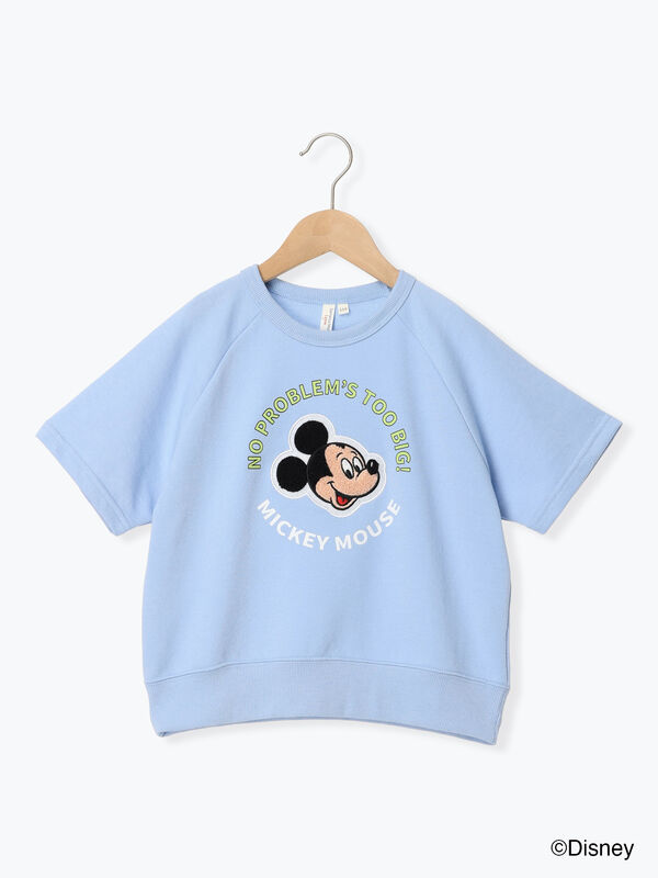 【Disney】ミッキー&フレンズ/ミニ裏毛半袖T（レッド/サックスブルー）｜Samansa Mos2 Lagom（KIDS）（サマンサモスモス ラーゴム）通販
