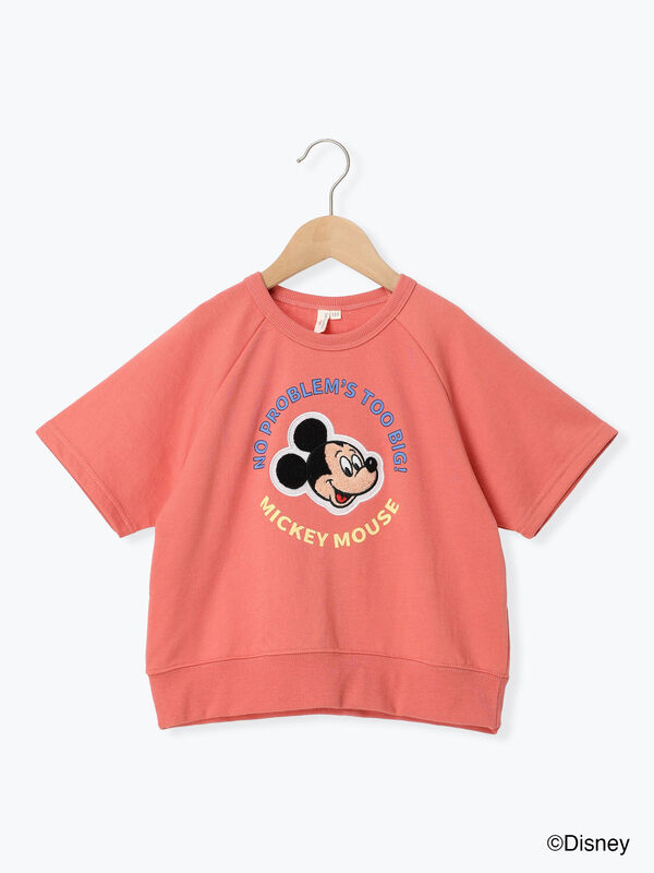 【Disney】ミッキー&フレンズ/ミニ裏毛半袖T（レッド）｜Samansa Mos2 Lagom（KIDS）（サマンサモスモス ラーゴム）通販