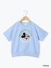 【Disney】ミッキー&フレンズ/ミニ裏毛半袖T（サックスブルー）｜Samansa Mos2 Lagom（KIDS）（サマンサモスモス ラーゴム）通販