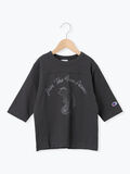 【Champion別注】クマプリント7分袖Tシャツ（チャコールグレー）｜Samansa Mos2 Lagom（KIDS）（サマンサモスモス ラーゴム）通販