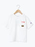 【Champion別注】ポケット付き半袖Tシャツ（ホワイト）｜Samansa Mos2 Lagom（KIDS）（サマンサモスモス ラーゴム）通販