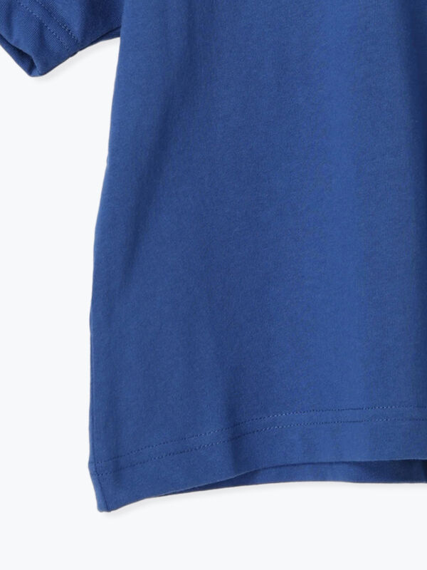 チャンミ セール】 【Champion別注】ポケット付き半袖Tシャツ（ホワイト/ブルー