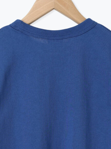 【Champion別注】ポケット付き半袖Tシャツ（ホワイト/ブルー）｜Samansa Mos2 Lagom（KIDS）（サマンサモスモス ラーゴム）通販