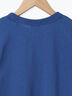 【Champion別注】ポケット付き半袖Tシャツ（ホワイト/ブルー）｜Samansa Mos2 Lagom（KIDS）（サマンサモスモス ラーゴム）通販