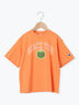 【Champion別注】サガラ刺繍半袖Tシャツ（オフホワイト/オレンジ）｜Samansa Mos2 Lagom（KIDS）（サマンサモスモス ラーゴム）通販