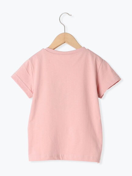 【吸水速乾】バナナプリントTシャツ（ピンク/ブルー）｜Samansa Mos2 Lagom（KIDS）（サマンサモスモス ラーゴム）通販