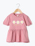 【吸水速乾】お花さがら刺繍Tシャツ（ピンク/キナリ）｜Samansa Mos2 Lagom（KIDS）（サマンサモスモス ラーゴム）通販