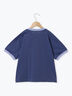 【吸水速乾】リスプリントリンガーTシャツ（ネイビー/キナリ）｜Samansa Mos2 Lagom（KIDS）（サマンサモスモス ラーゴム）通販