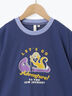 【吸水速乾】リスプリントリンガーTシャツ（ネイビー/キナリ）｜Samansa Mos2 Lagom（KIDS）（サマンサモスモス ラーゴム）通販