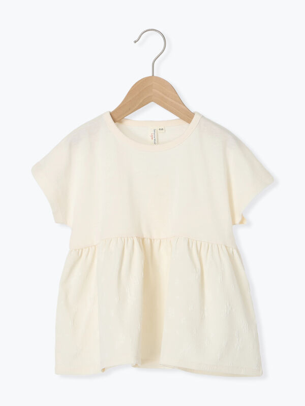 ☆美品☆LEONARD 2点セット 半袖カットソー カーディガン 花柄