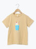 【吸水速乾】クリームソーダ発泡プリントTシャツ（イエロー）｜Samansa Mos2 Lagom（KIDS）（サマンサモスモス ラーゴム）通販