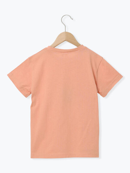 【吸水速乾】クリームソーダ発泡プリントTシャツ（オレンジ/イエロー）｜Samansa Mos2 Lagom（KIDS）（サマンサモスモス ラーゴム）通販
