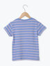 【吸水速乾】アザラシ刺繍ボーダーTシャツ（イエロー/パープル）｜Samansa Mos2 Lagom（KIDS）（サマンサモスモス ラーゴム）通販