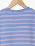 【吸水速乾】アザラシ刺繍ボーダーTシャツ（イエロー/パープル）｜Samansa Mos2 Lagom（KIDS）（サマンサモスモス ラーゴム）通販