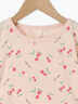 【吸水速乾】チェリー柄Tシャツ（オフホワイト/ピンク）｜Samansa Mos2 Lagom（KIDS）（サマンサモスモス ラーゴム）通販