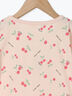 【吸水速乾】チェリー柄Tシャツ（オフホワイト/ピンク）｜Samansa Mos2 Lagom（KIDS）（サマンサモスモス ラーゴム）通販