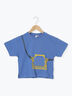 【吸水速乾】虫かごプリントTシャツ（ブルー）｜Samansa Mos2 Lagom（KIDS）（サマンサモスモス ラーゴム）通販