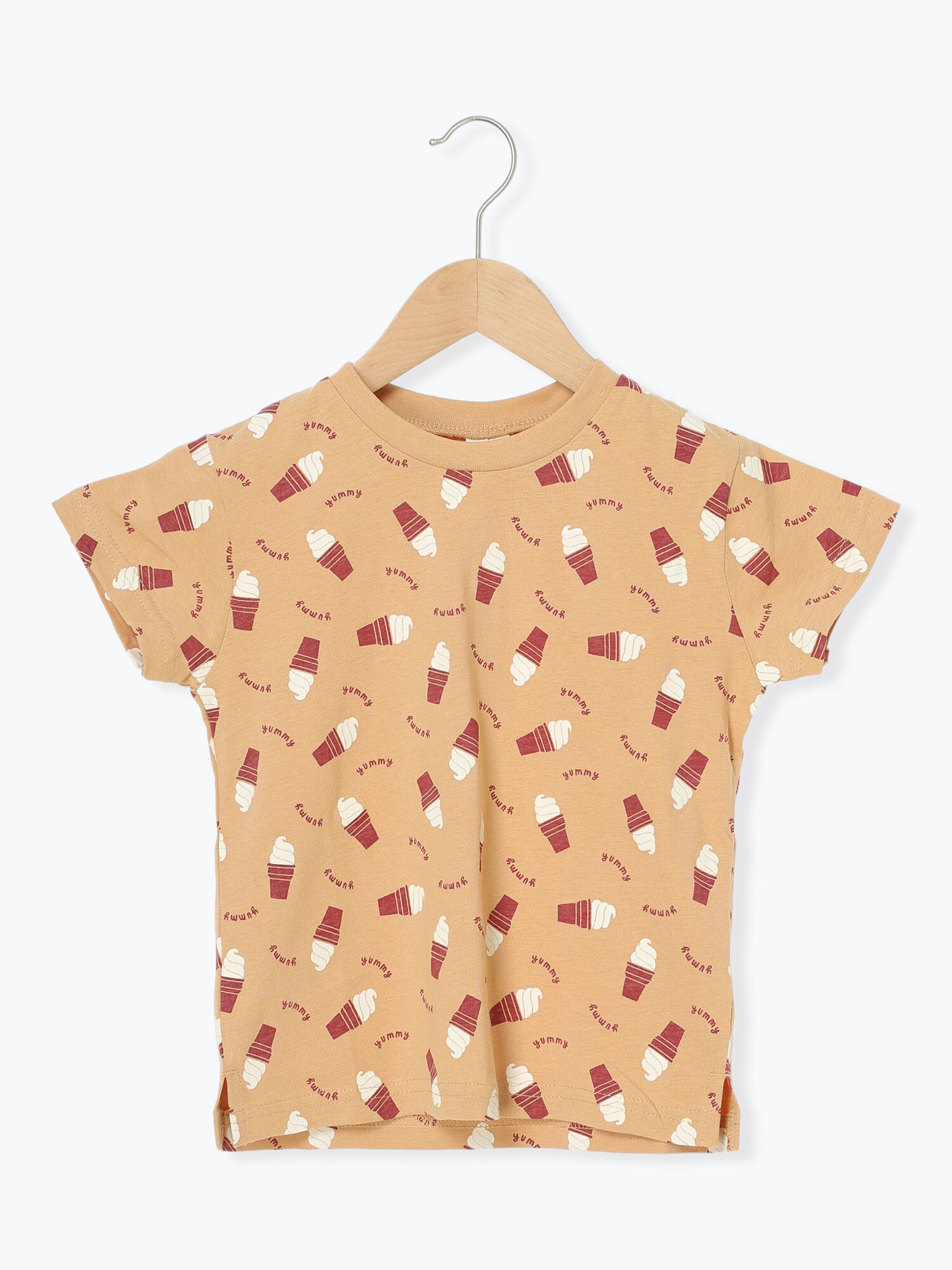 SAMSOE & SAMSOE アイスクリームTシャツ Sacamino ss t-shirt 15276 Ice Egret | Samsøe Samsøe®
