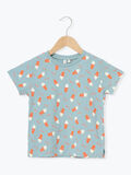 【吸水速乾】ソフトクリーム総柄Tシャツ（ブルー）｜Samansa Mos2 Lagom（KIDS）（サマンサモスモス ラーゴム）通販